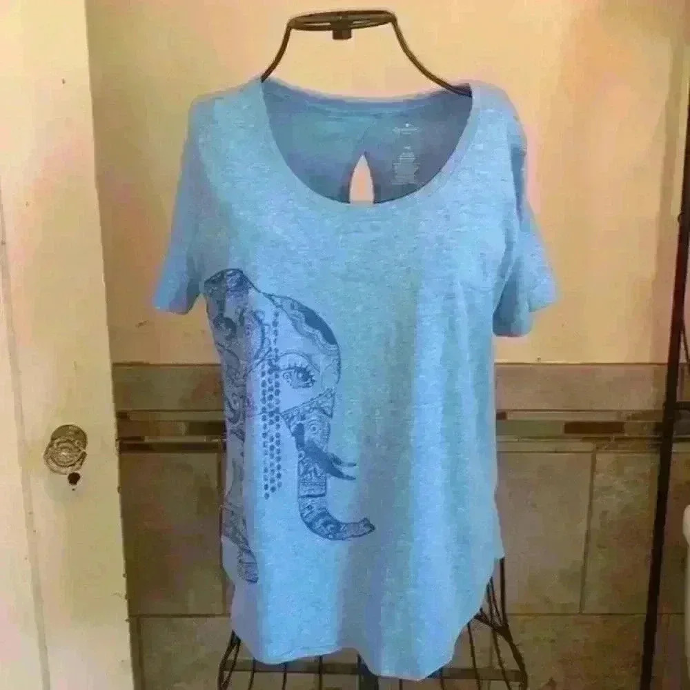 St. John’s bay elephant blouse